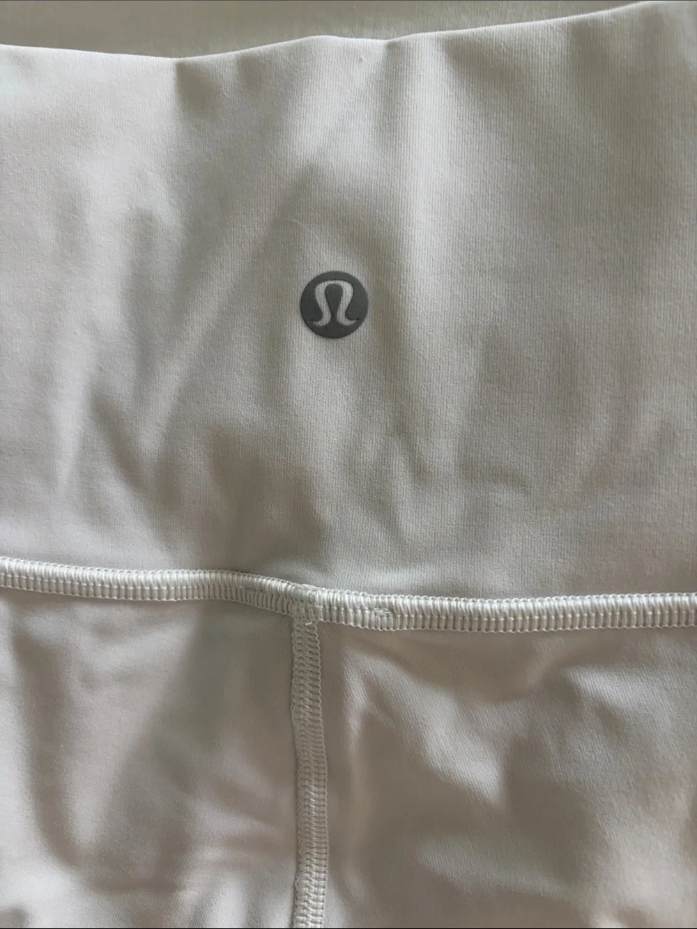 Lululemon White Cropped Leggings 6